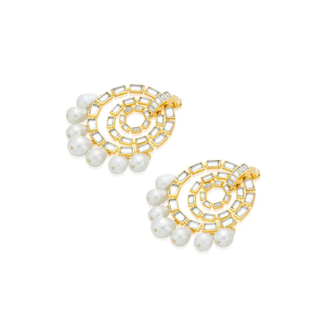 Reflect Pearl Earrings