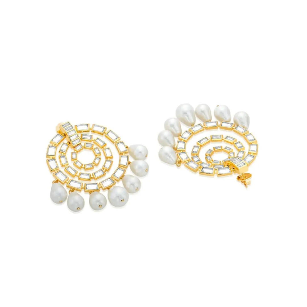 Reflect Pearl Earrings