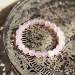 Rose Quartz Crystal Bracelet