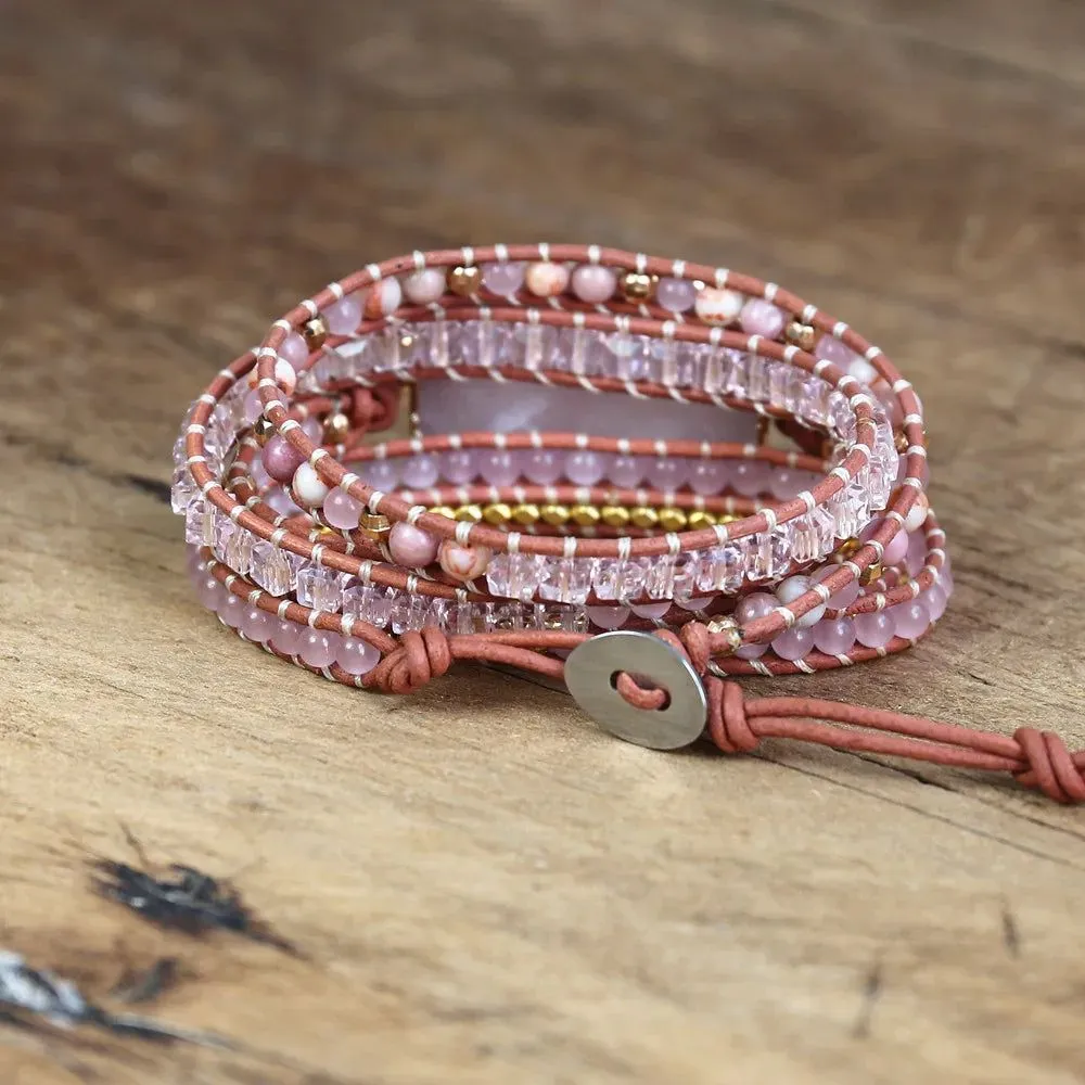 Rose Quartz Elegance Bracelet
