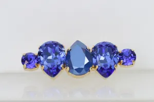 ROYAL BLUE BROOCH,