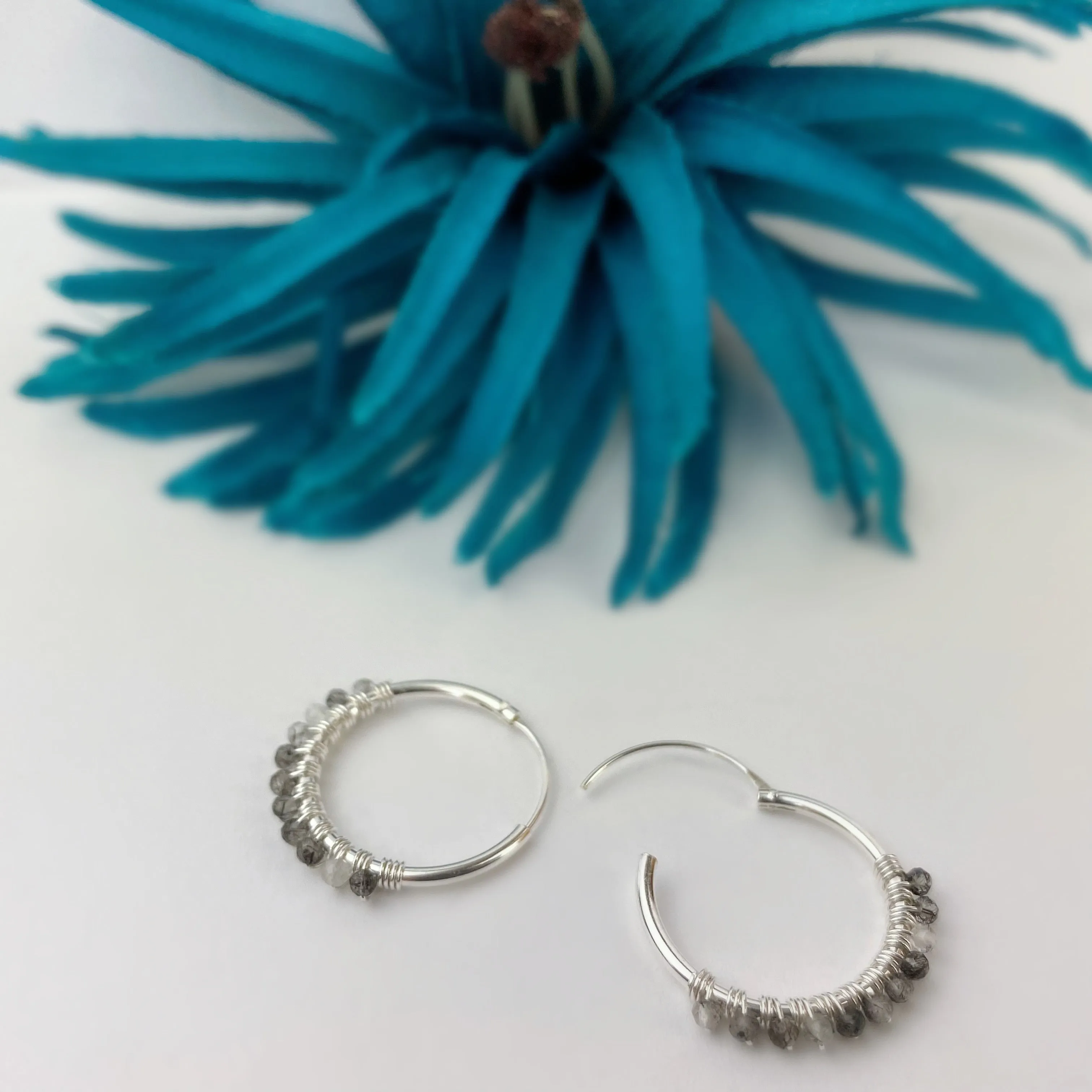 Rutile Hoop Earrings - VE467RU