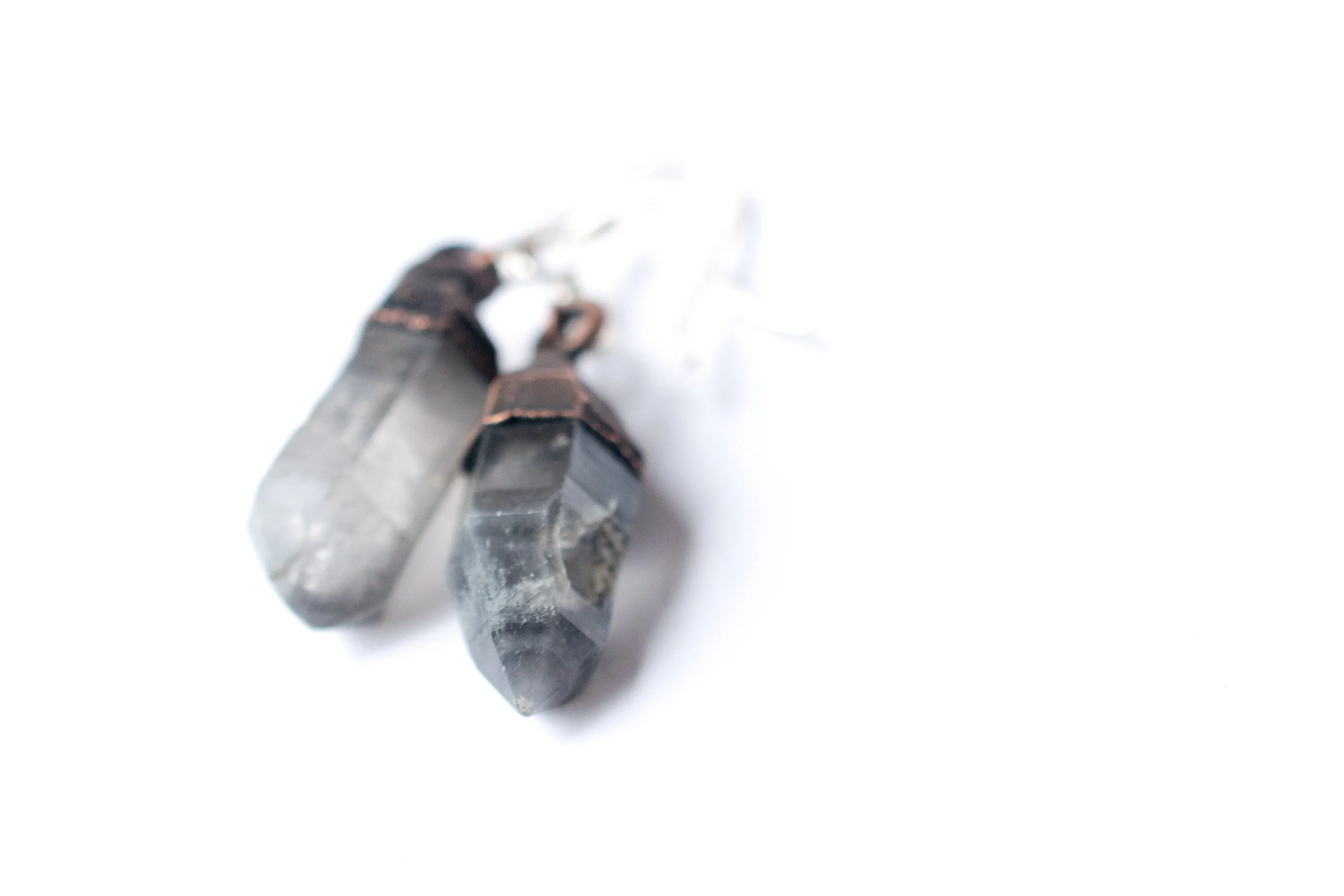 SALE Raw crystal earrings | Quartz crystal earrings