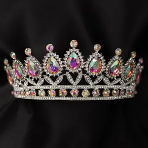 Saya's Tiara in Opal & Silver