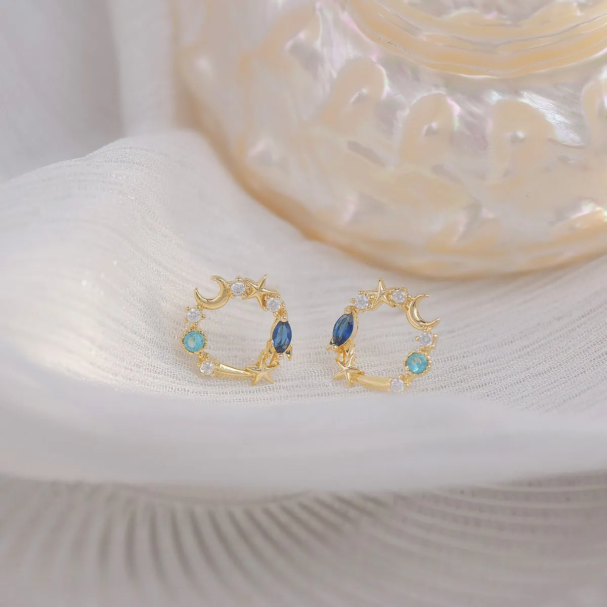 Starry Night Stud Earrings