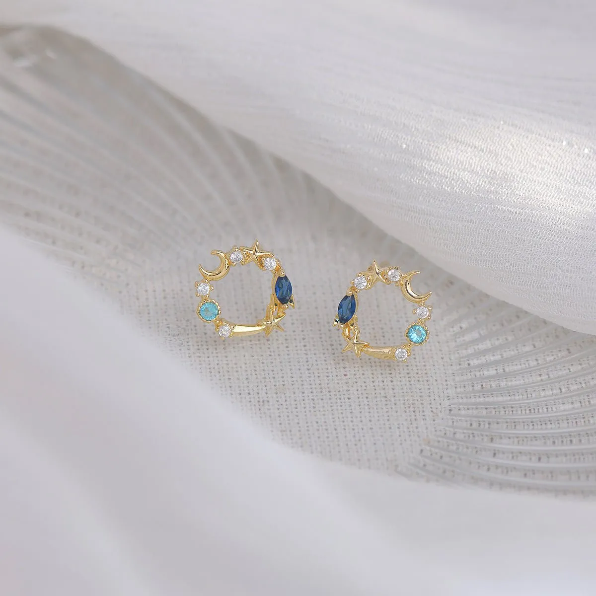 Starry Night Stud Earrings