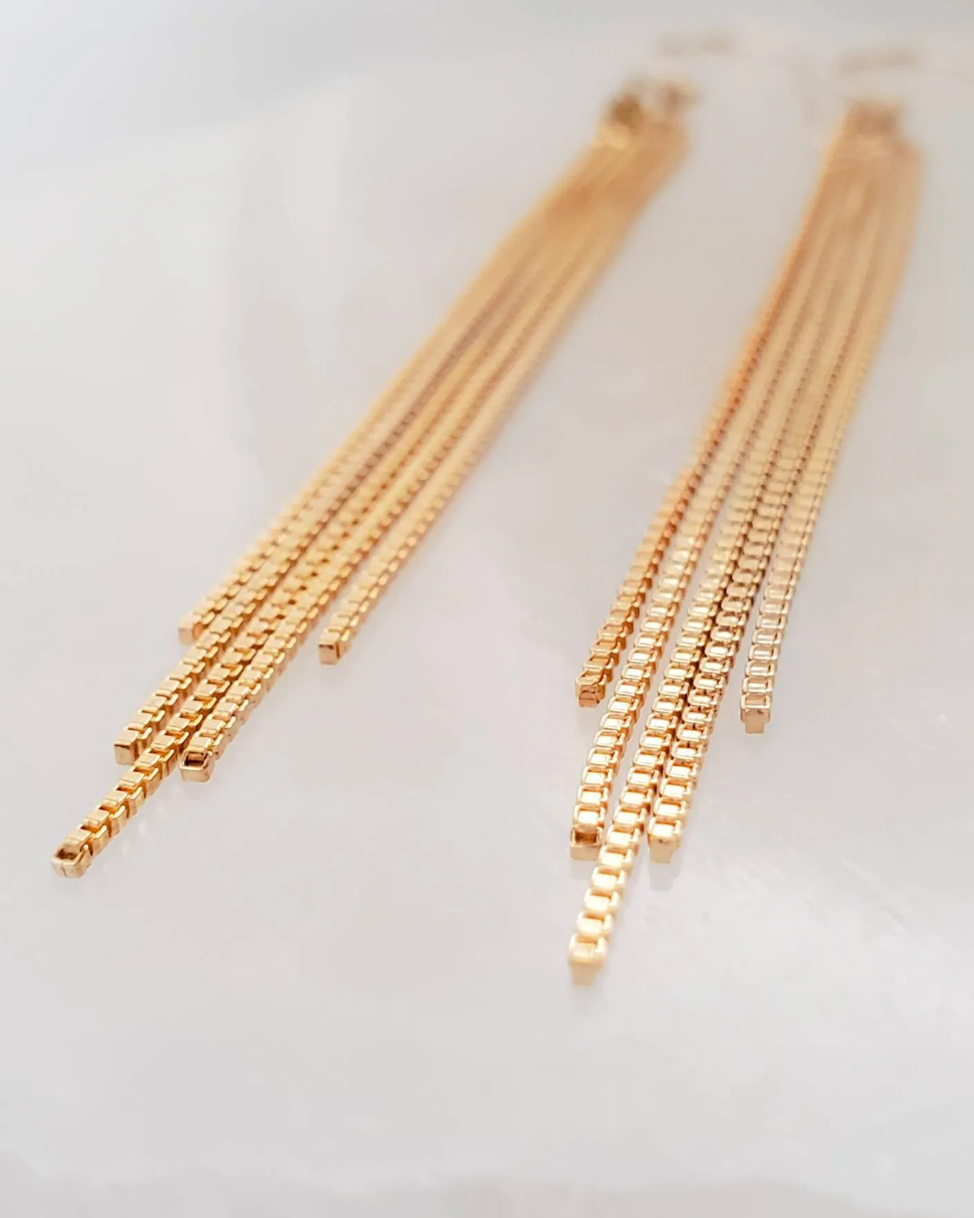 Tassel Chandelier Earrings