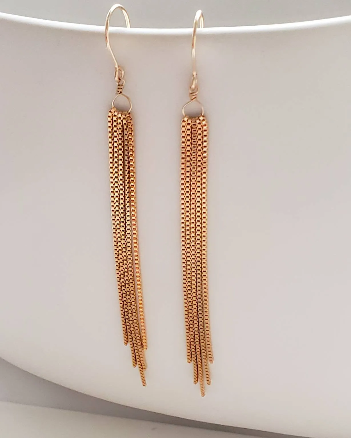 Tassel Chandelier Earrings