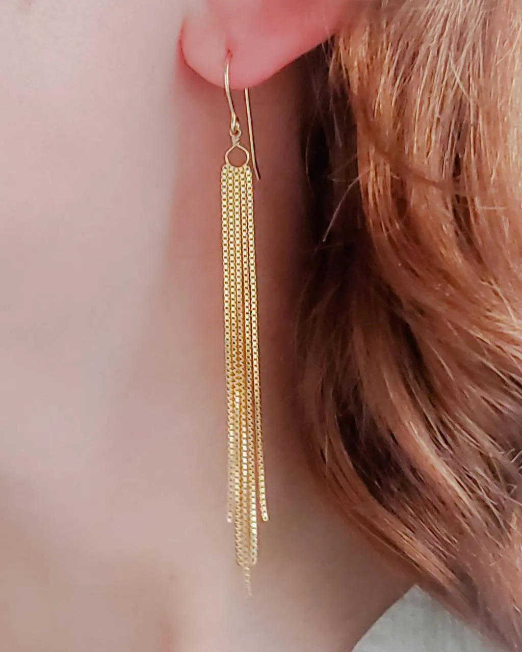 Tassel Chandelier Earrings