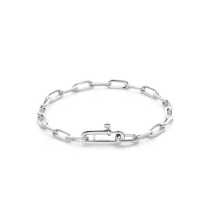 Ti Sento Milano Silver Fancy Link Bracelet