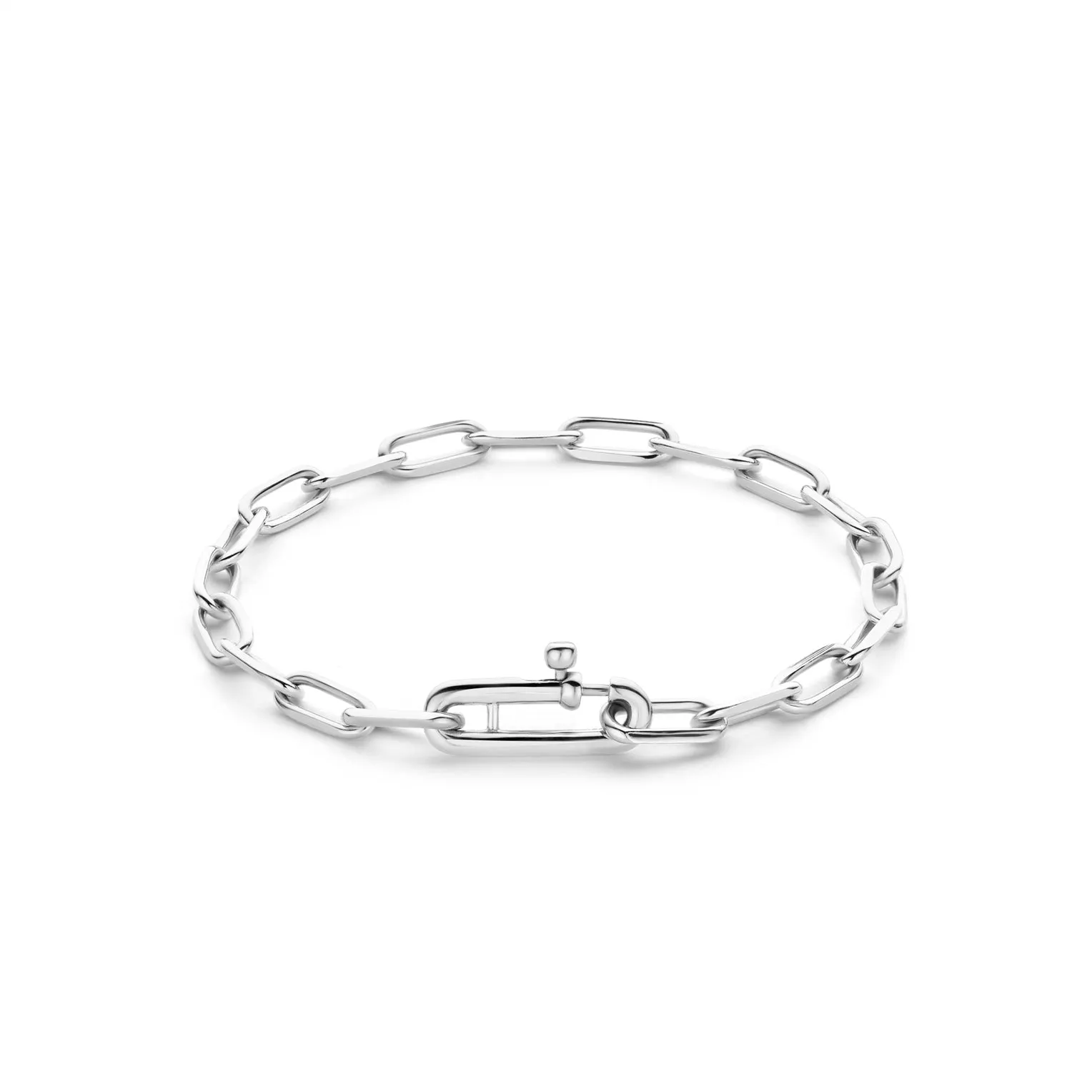 Ti Sento Milano Silver Fancy Link Bracelet
