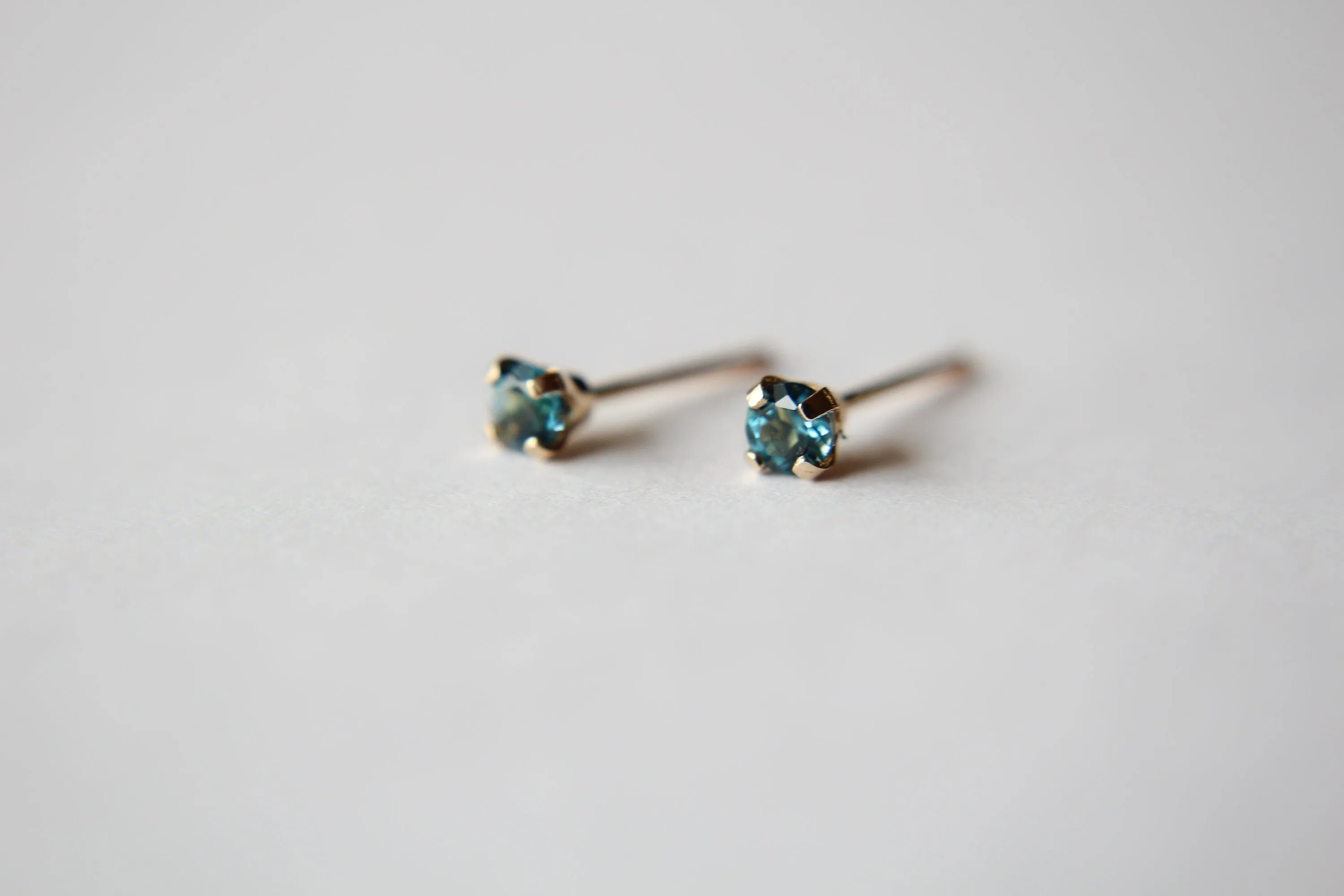 Topaz Earrings, Gold Topaz Earrings, 14k Gold Earrings, Blue Earrings, Topaz Jewelry, Gift, December Birthstone, London Blue Topaz