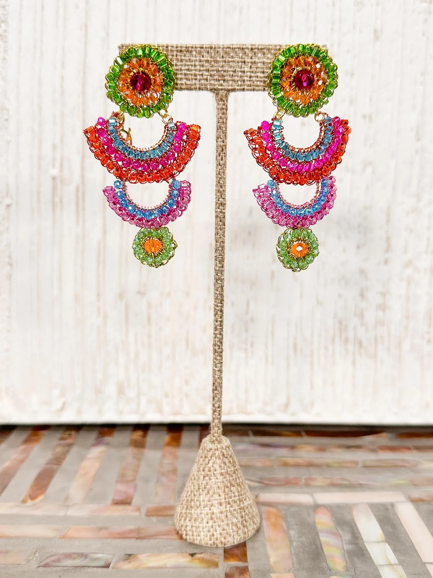 Warrior's Earrings, Multi