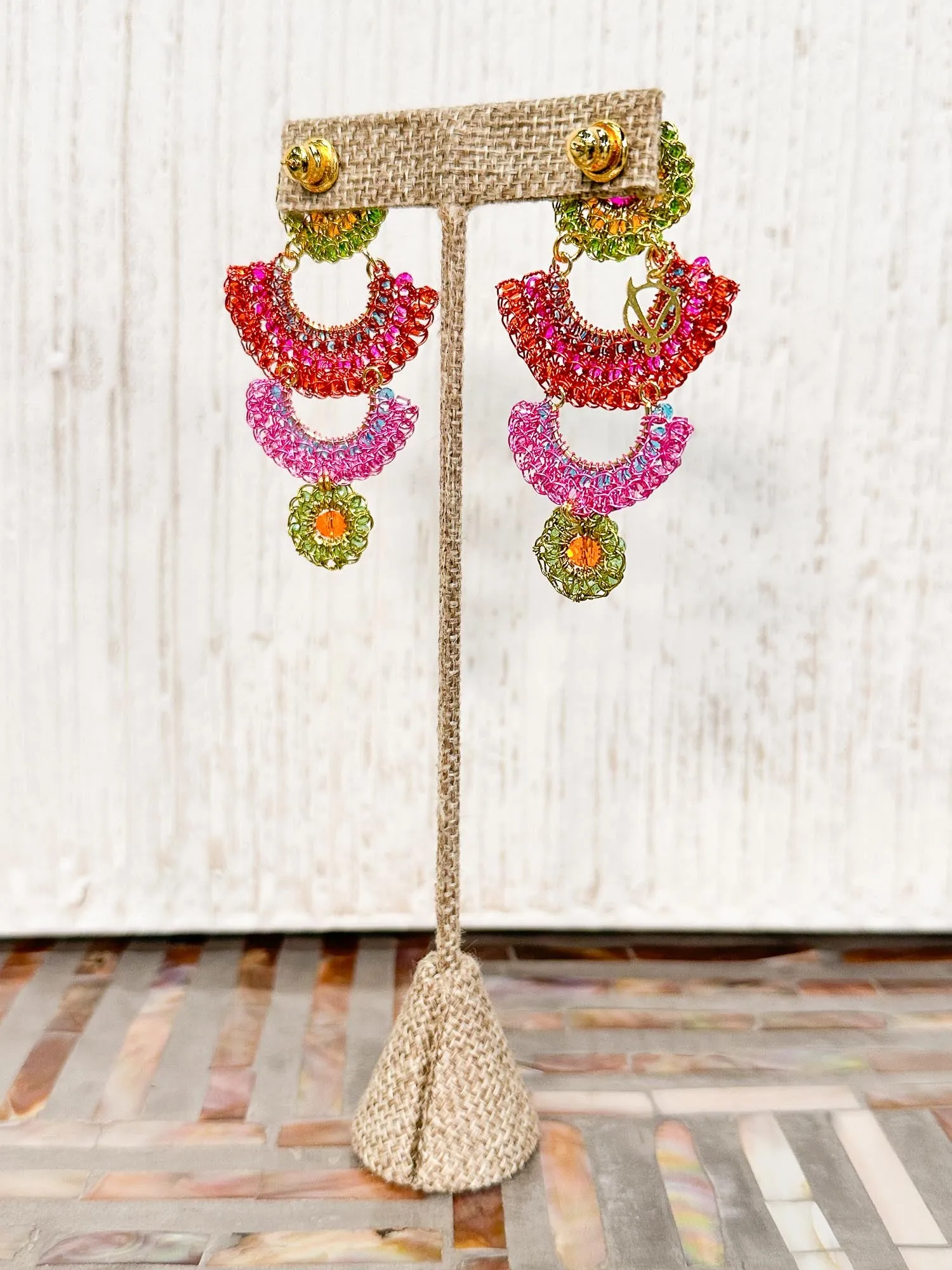 Warrior's Earrings, Multi
