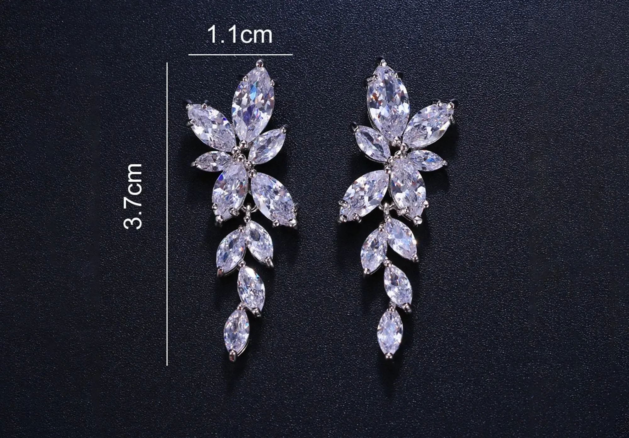 Wedding Earrings For Brides, Bridesmaids Earrings